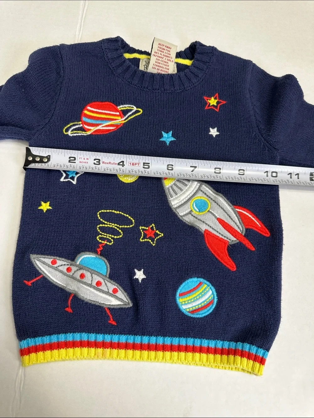 Lot of 2 Ministry Of Rascals Knit Sweater Embroidered Toddler 3T - Picture 9 of 11